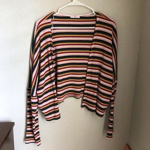 Rainbow Cardigan Sweater